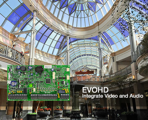 کنترل پنل EVOHD سری EVO شرکت پارادوکس کانادا PARADOX